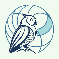 Owl logo design