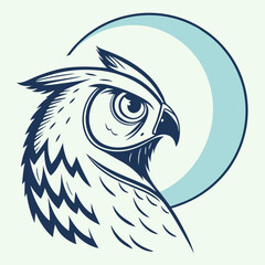 Owl logo design