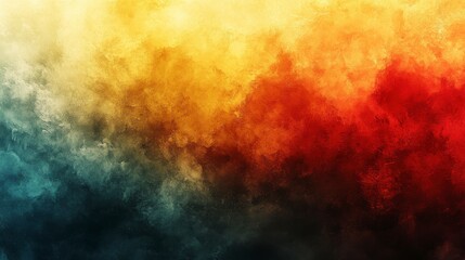 Fototapeta premium Abstract Colorful Gradient Painting - A Vibrant Artistic Expression