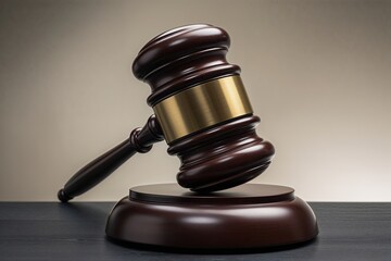 Obraz premium Gavel Signifying Justice and Legal Power for Effective Court Proceedings