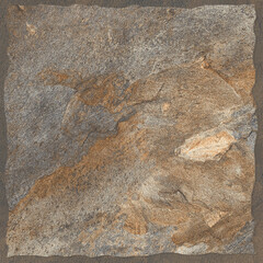 Natural slate marble stone, rustic brown grouted parking tile design. Exterior heavy duty random...
