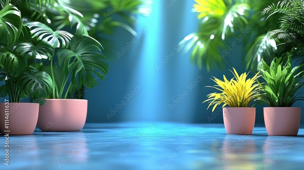 Poster 3d animation immersive experience abstract image one main object high quality very detailed