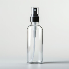 Naklejka premium perfume bottle isolated on white