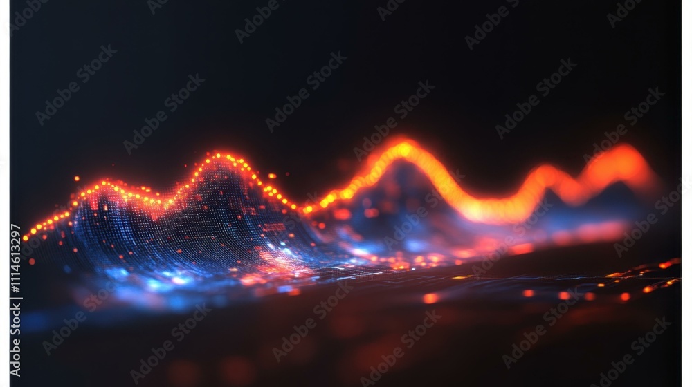 Aufkleber business abstract image market dynamics abstract image one main object high quality very detailed
