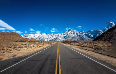 road to the mountains