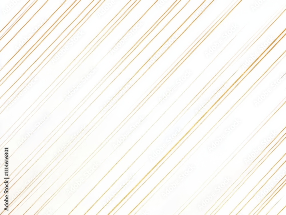 Poster elegant diagonal gold lines create a striking pattern on a pristine white background for contemporar