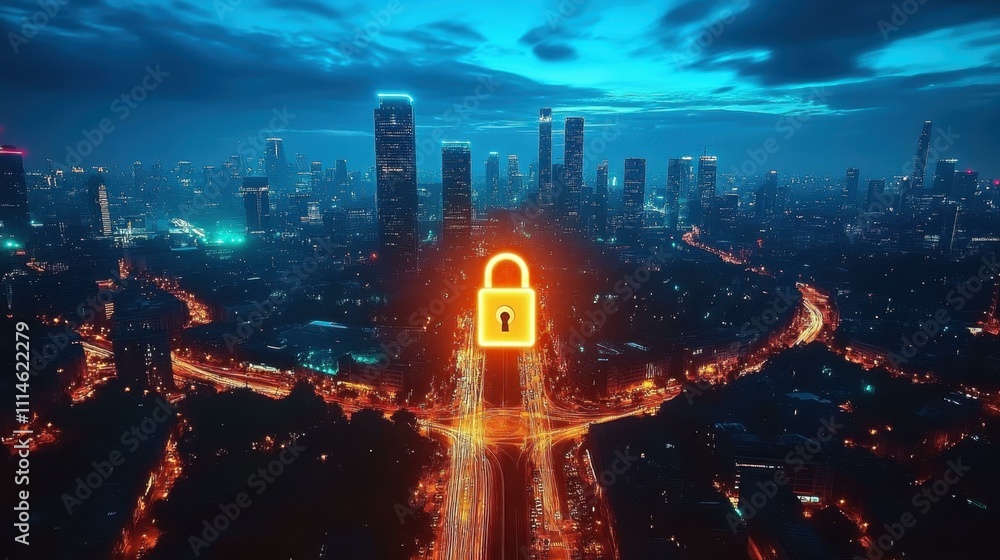Poster data security concepts incident response one main object high quality very detailed professional ima