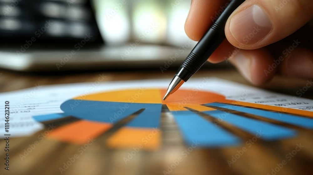Poster graph diagram image business vision abstract image one main object high quality very detailed