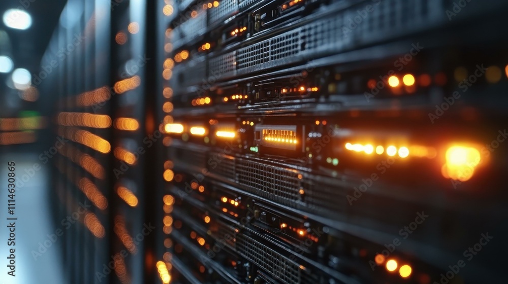 Poster data security concepts firewall protection one main object high quality very detailed professional i