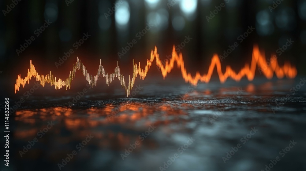 Poster graph diagram image business vision abstract image one main object high quality very detailed