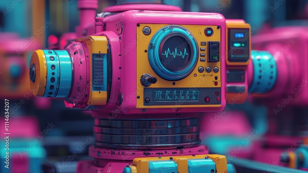 Poster robotics in healthcare robotics in medical procedures one main object high quality very detailed pro