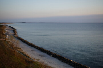 beautiful landscape view Island Hiddensee in Mecklenburg-Vorpommern ( Germany)
