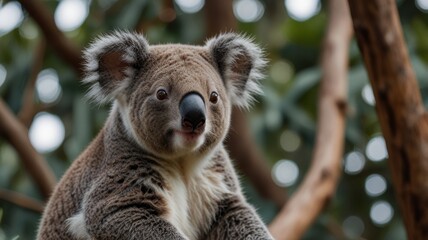 Fototapeta premium Adorable Koala Closeup