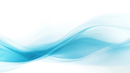 Abstract Blue Waves Design Background Image