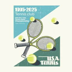 Tennis club. vector t-shirt design. New York. tennis league. graphic print design. Vintage artwork. sportswear graphics. tennis poster design. girls print. t shirt design.