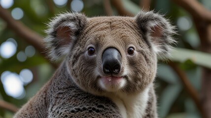 Fototapeta premium Adorable Koala Closeup