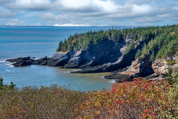 Scenic Landscape of Saint John, New Brunswick, Canada