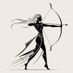 female archer warrior
