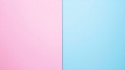 Fototapeta premium Minimalist pastel gradient background featuring soft pink and blue hues