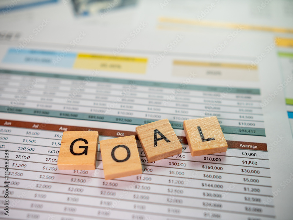 Aufkleber setting business goals strategic planning insights for entrepreneurs in a competitive environment