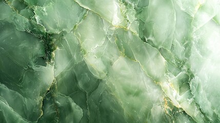 Fototapeta premium Polished jade stone texture showcasing its lustrous surface and intricate patterns