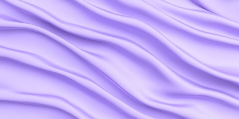 Obraz premium Lavender Fabric Draped Softly Showing Gentle Waves