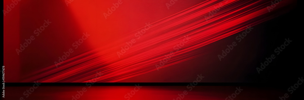 Poster abstract red and black are light pattern with the gradient is the with floor wall metal texture soft