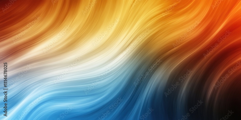 Poster abstract swirling color waves design background