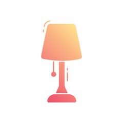Obraz premium Lamp vector icon