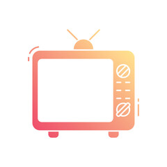 Tv vector icon