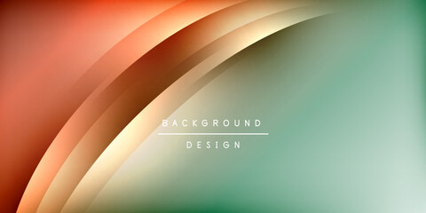 Dynamic shadow lines geometric shapes