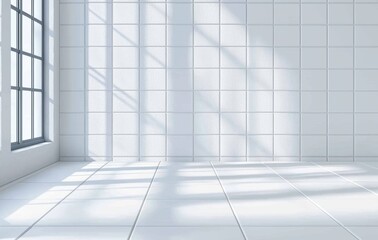 Obraz premium A multi-postcard mockup featuring a double-sided blank paper template with a shadow, displayed on a textured background. The empty card is isolated for 3D design rendering.