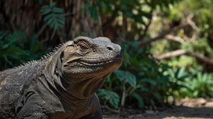 Obraz premium Komodo Dragon