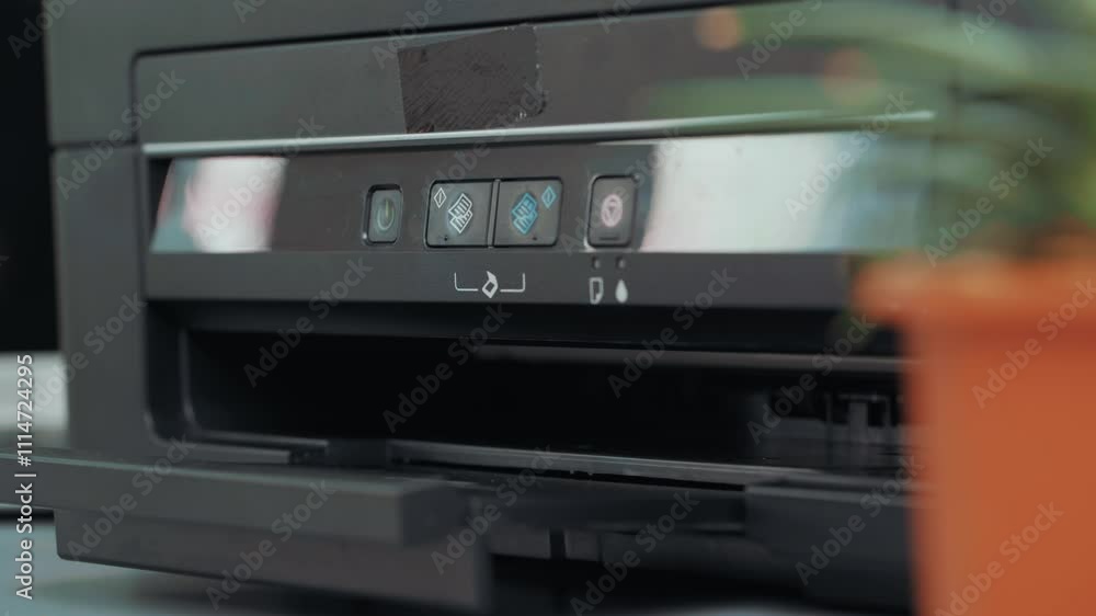 Poster how to troubleshoot common printer issues easily at home during the day