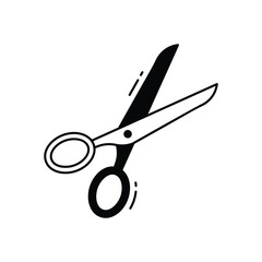Fototapeta premium Scissors vector icon