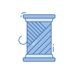 Thread spool vector icon