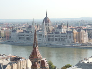 Obraz premium Hungarian Parliament building