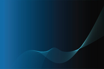 Abstract background  wave line pattern. Futuristic technology concept. Suit for banner  poster  cover  brochure  flyer. Vector illustration