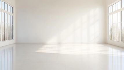 Obraz premium A high-rise office building with several For Lease signs in the windows and empty floors visible