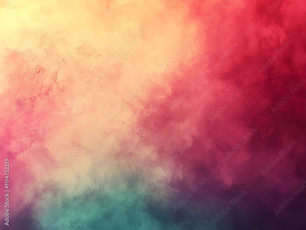 Poster a vibrant abstract texture featuring a gradient of warm colors transitioning from soft peach at the 
