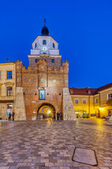 The Krakowska Gate (The Cracow Gate), Lublin, Poland © Tomasz Warszewski