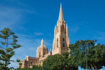 Gozo (Għawdex) Island Ghajnsielem Parish Church Għajnsielem Malta
