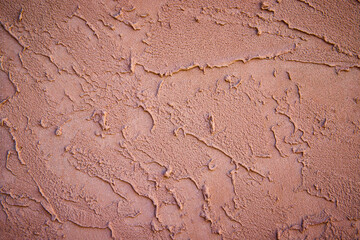 Stucco Wall Texture Detail Eye Level View