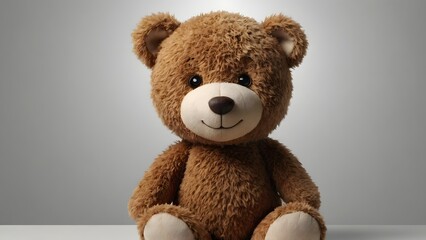 Obraz premium Classic Brown Teddy Bear Charm