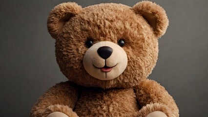 Obraz premium Classic Brown Teddy Bear Charm