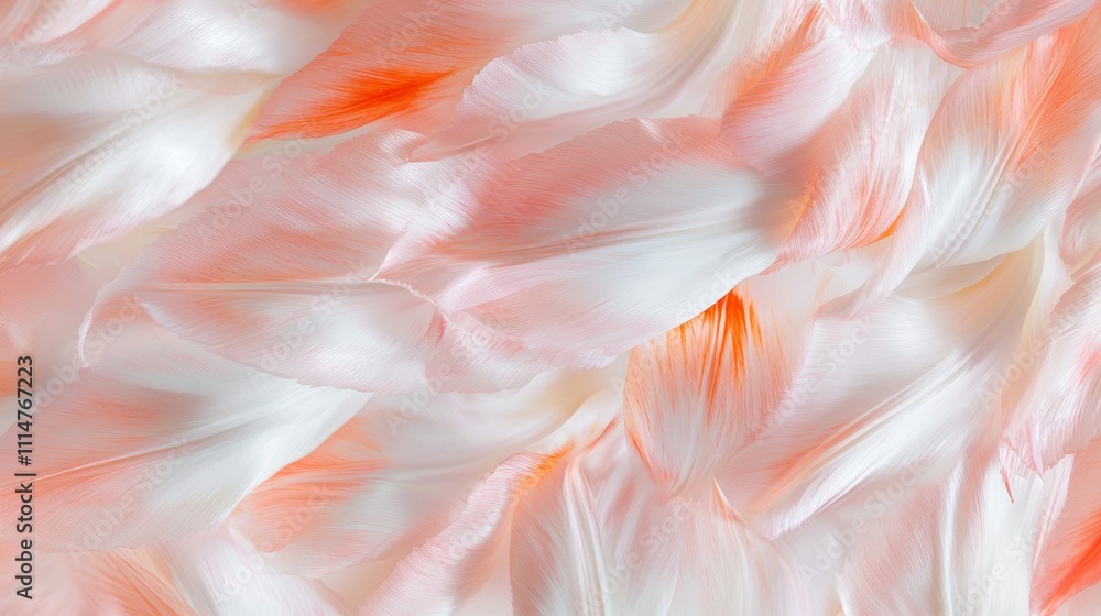 Poster soft, translucent tulip petals overlapping create a delicate and textured background, showcasing a b