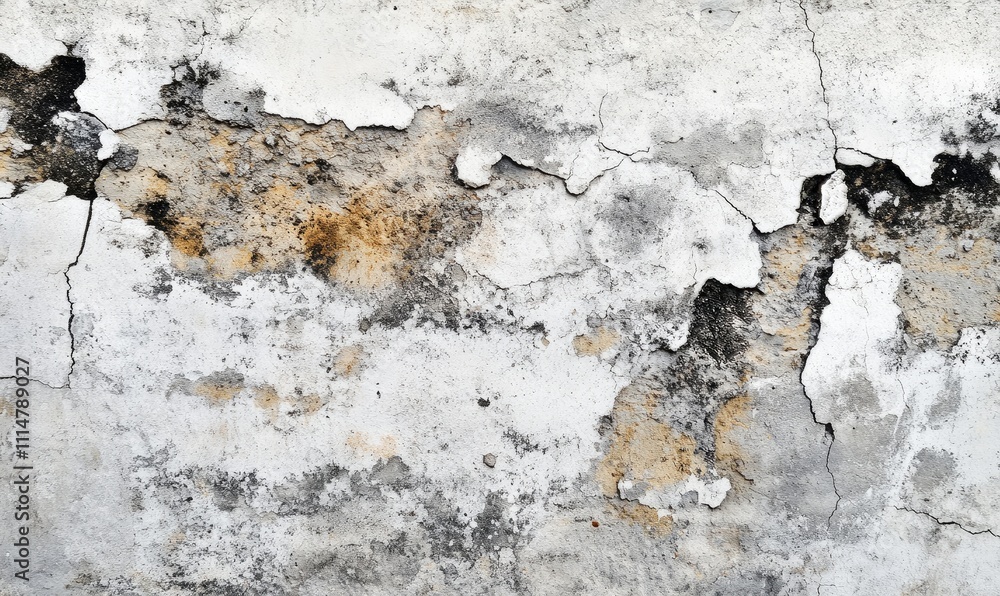 Poster grungy and dirty scratch texture material or surface. white concrete wall texture background. old gr