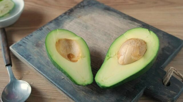 resh Halved Avocado: Green Goodness with a Refreshing Twist