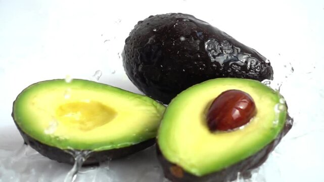 resh Halved Avocado: Green Goodness with a Refreshing Twist