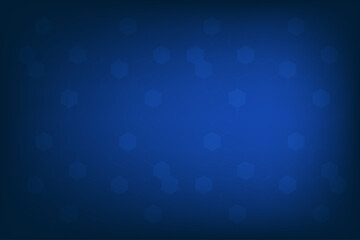 Light Blue technology background with connected hexagon. Free Space template with blank area for creative and design. Hex shape in stroke and fill in back.